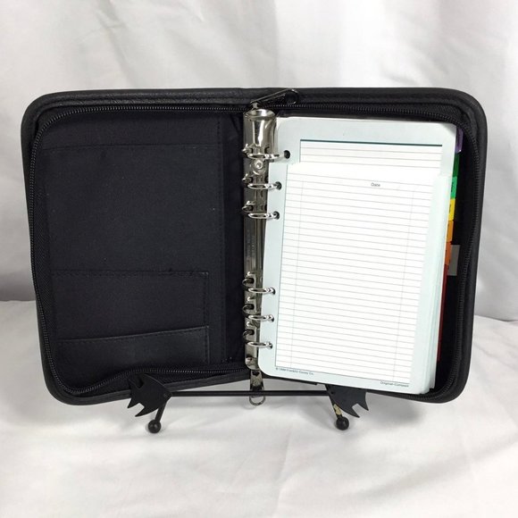 Leeds 6 Ring Compact Planner Organizer - Picture 6 of 12